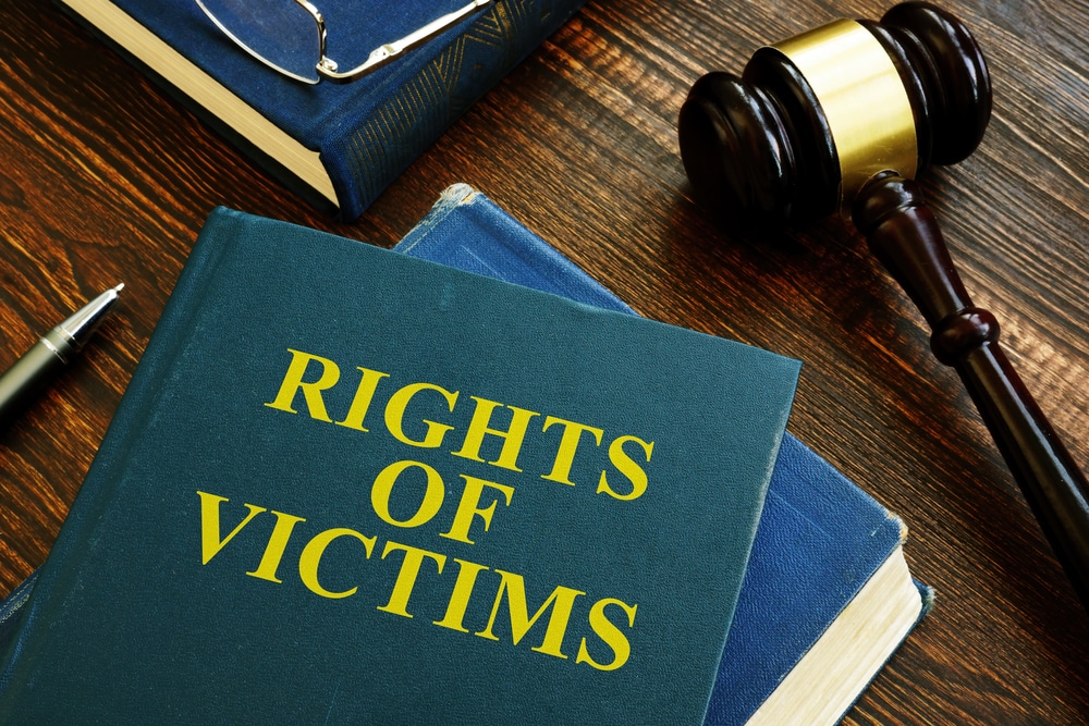 Rights,Of,Victims,Book,On,The,Wooden,Surface.